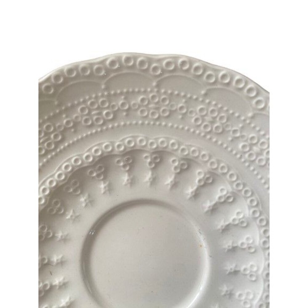 Rare Vintage Spode England Saucers Set of 2 Jewel Imperial From A Design Marked - Picture 5 of 8